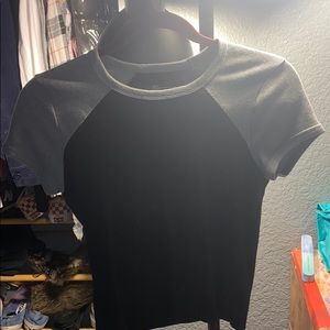 Black & gray T-shirt